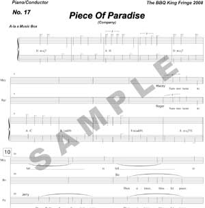 Piece Of Paradise Sample Page