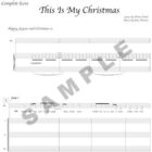 This Is My Christmas Sample Page
